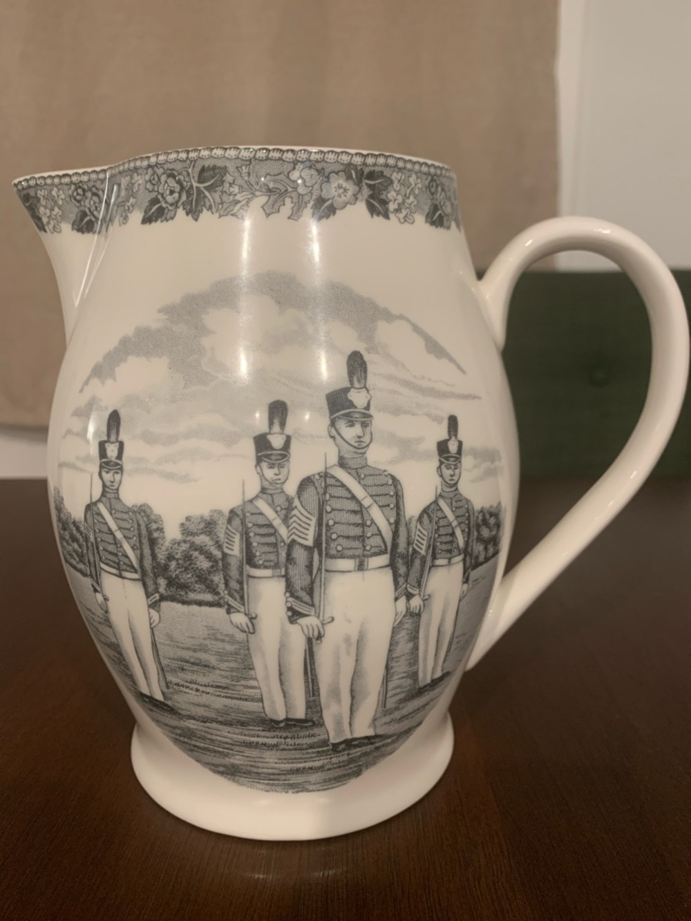 NEW West Point Ceramic Water Pitcher